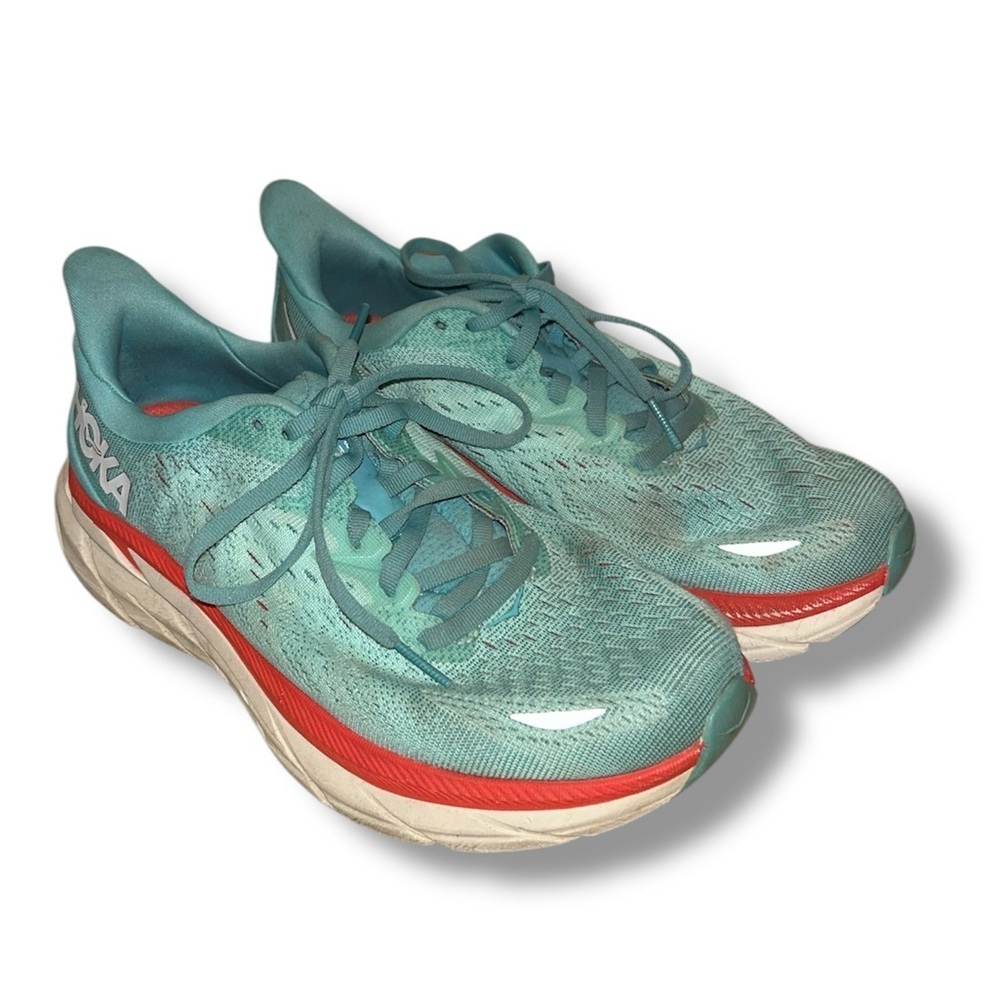 HOKA Women’s Clifton 8 Running Sneaker Tennis Shoes - Picture 2 of 8